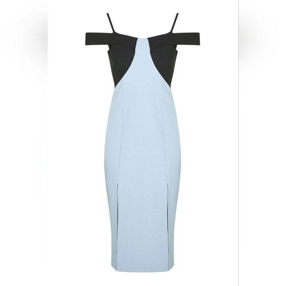 Topshop colorblock midi dress - Picture 3 of 8